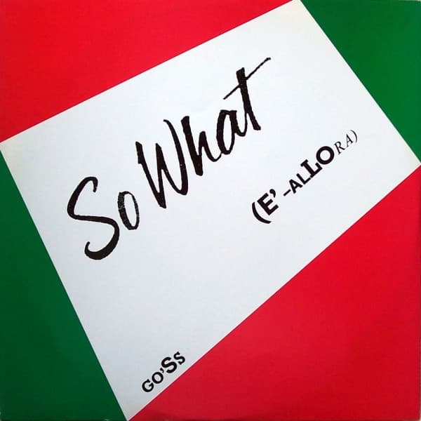 So What (E'-Allora)
