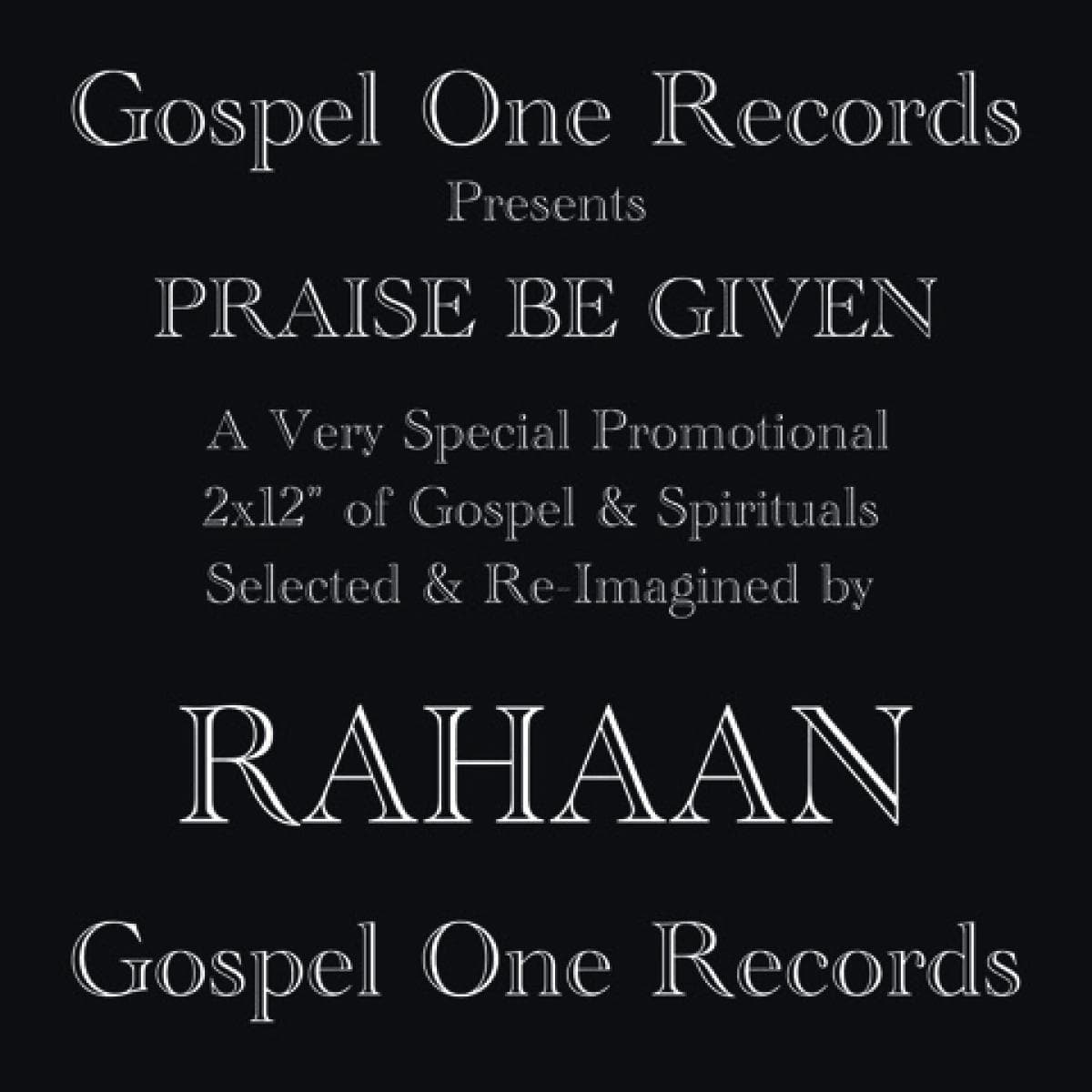 Praise Be Given